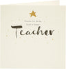 Male/Female Thank You Teacher Greeting Card from The Kindred Range