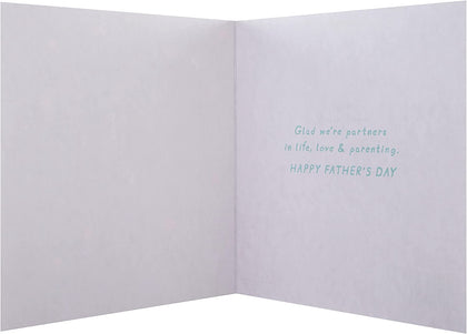 Contemporary Universe Design Best Husband Father's Day Card Large