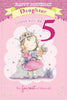 Today You're 5 Little Girl and Bear Design Daughter Candy Club Birthday Card