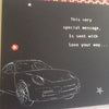 Son In Law Red Car Design Nice Verse Birthday Card