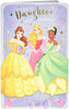 Disney Princess Belle Aurora Tiana Daughter Birthday Card