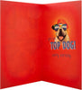 For Cool Bro Top Dog Design Birthday Card