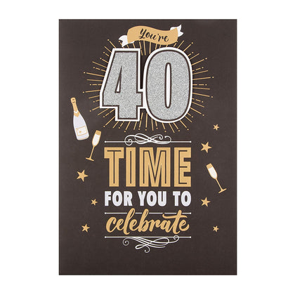 Hallmark 40th Birthday Card 