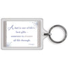 World's Best Dad Celebrity Style Keyring