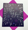 Happy New Year, Christmas Greetings Card