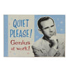 Quiet Please Juliana Polka Dot Diner Tin Plaque