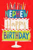 Nephew Happy Birthday Card