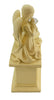 For Mum Angel Cherub Praying Kneeling Resin Figurine With Glass T Lite Holder