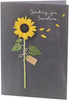 Sending You Sunshine Sunflower Design Greeting Card