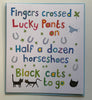 Fingers Crossed Good Luck Card