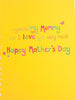 Best Mummy I Love You Mother's Day Card