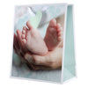 Large Gift Bag with Newborn Feet Pictured