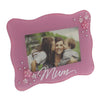 For Mum Flower Crystals Pink Photo Frame 6" x 4"