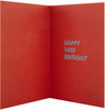 Tidy Friday 14th Open Birthday Card