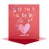 Valentine's Day Card 'Keeper Of My Heart'