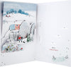 Classic Illustrated Winter Scene Design Mum Christmas Card