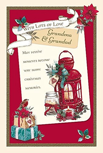 The Most Love Grandparents In The World Christmas Card