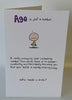 Birthday Humour Funny Greetings Card Age Is Just A Number {DC}