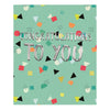 Embossed Text Design Open Congratulations Card