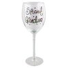 Tracey Russell Short & Sweet Wine Glass Special Grandma In a Gift Box