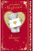 Me To You Bear Perfect Fiance Handmade Valentine's Day Card