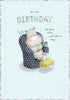 Take It Easy On Your Birthday Cute Relaxing Design Card