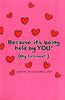 Funny Cute Why So Happy? Valentines Day Card Pink Valentine Cards