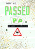 L Test Congrats PP Plates Driving Test Congratulations Card