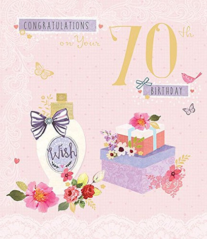 Congratulations On Your 70th Birthday Card