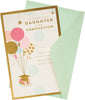 Lovely Daughter Well Done Graduation Congratulations Card