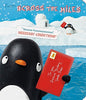 Across the Miles Cute Cool Penguin Christmas Greeting Card