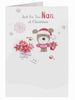 Just For You Nan Lots of Woof Christmas Card