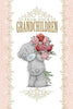 From Your Grandchildren Tatty Teddy Holding Bunch of Flowers Design Mother's Day Card