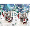 3D Holographic Mum & Dad Christmas Card