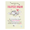 Mother's Day Card For Mum 'Super-Mum'