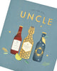 Contemporary Beer Design Uncle Birthday Card