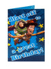 Disney Toy Story Woody Buzz Lightyear Blast Off to a Great Birthday! Card