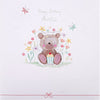 Cute Teddy Cupcake Design Large Birthday Card for Auntie