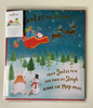 Santa on Sleigh Design Unisex Christmas Card