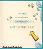 "Super Dad!" Fun Bright Father's Day Card for Dad