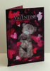 To My Valentine Me to You Bear With Sparkling Hearts Design Valentine's Day Card