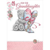 From Your Granddaughter Me to You Bear Holding Heart Design Mother's Day Card