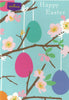 Happy Easter Floral Design Card