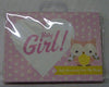 Baby Girl Announcement Cards