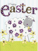 Wishing you a wonderful time Easter Cute Sheep Greeting Card