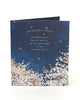 Pack of 6 Night Sky Design Deepest Sympathy Cards