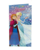 Sister Frozen Anna And Elsa Design Birthday Card