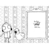 Sarah And Duck With Picture Colour Me In Card Task Children Birthday Card