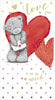 Bear With Love Note I Love You Valentine's Day Card