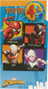 Marvel Spider Man 4th Birthday Card with Badge